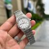 Audemars Piguet Royal Oak Lady White Dial Diamond Bezel Replica 34mm