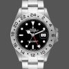 Rolex Explorer II 16550 Stainless Steel Black Dial 39MM Mens Replica Watch
