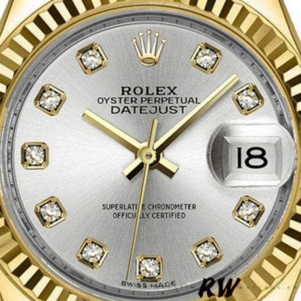 Rolex Datejust 126334 Fluted Bezel Silver Dial 41MM Mens Replica Watch
