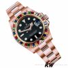 Rolex Yacht Master 116695 Everose Gold Black Dial 40MM Mens Replica Watch