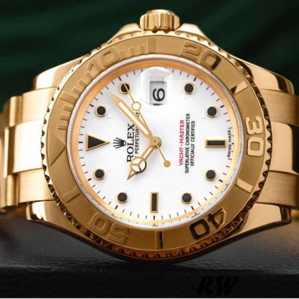 Rolex Yacht Master 16628 White Dial 40mm Mens replica Watch