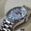 Rolex Day-Date 128239 White Gold Mother of Pearl Dial 36MM Unisex Replica Watch