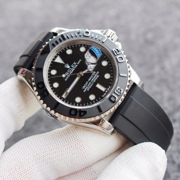 Rolex Yacht Master 226659 White Gold Black Dial 42mm Mens Replica Watch