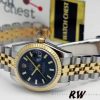 Rolex Datejust 179173 Blue Index Dial Fluted Bezel 26MM Lady Replica Watch