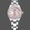 Rolex Datejust Pink Diamond Dial Oyster Bracelet 279384RBR PDO 28mm Lady Replica Watch