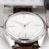 Rolex Cellini Time 50509 Brown Leather Strap White Dial 39mm Mens Replica Watch