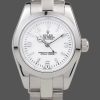 Rolex Explorer Polished 98088 Stainless Steel White Dial 26MM Lady Replica Watch
