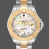 Rolex Yachtmaster 16623 Steel Yellow Gold Mother of Pearl White Dial 40MM Mens Replica Watch