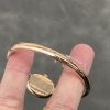 Cartier Baignoire de Cartier Rose Gold Silver Dial Mini Model Best Replica (Wrist Size 15, 16, 17cm)