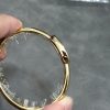Cartier Baignoire de Cartier Yellow Gold Silver Dial Mini Model Best Replica (Wrist Size 15, 16, 17cm)