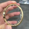Cartier Baignoire de Cartier Yellow Gold Silver Dial Mini Model Best Replica (Wrist Size 15, 16, 17cm)