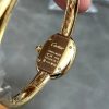 Cartier Baignoire de Cartier Yellow Gold Silver Dial Mini Model Best Replica (Wrist Size 15, 16, 17cm)