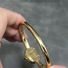 Cartier Baignoire de Cartier Yellow Gold Silver Dial Mini Model Best Replica (Wrist Size 15, 16, 17cm)