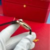 Cartier Ballon Bleu CRWGBB0009 Automatic Rose Gold Black Leather Strap Best Replica AF 36mm