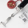 Cartier Ballon Bleu W6920085 White Dial Leather Quartz Movement Best Replica AF 33mm