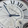 Cartier Ballon Bleu W69012Z4 White Dial Best Replica 42mm