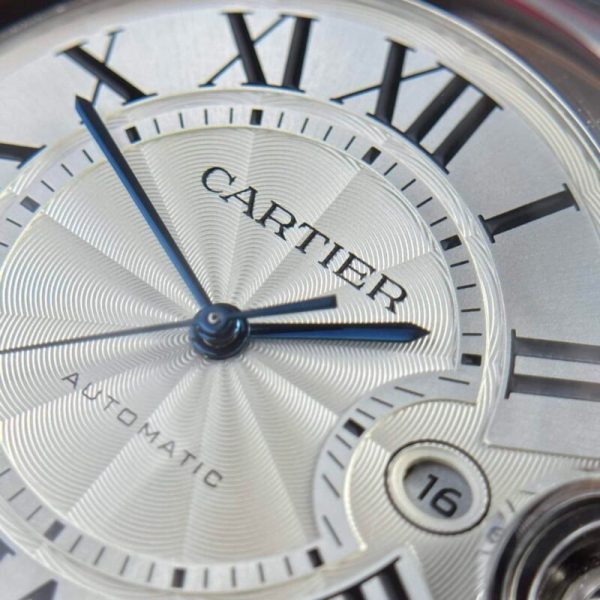 Cartier Ballon Bleu W69012Z4 White Dial Best Replica 42mm