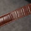 Cartier Ballon Bleu W6920037 Rose Gold Brown Dial Leather Strap Best Replica AF 42mm
