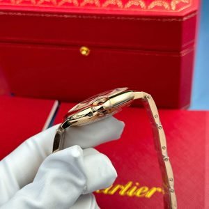 Cartier Ballon Bleu WGBB0039 Rose Gold White Dial Best Replica AF 42mm