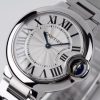 Cartier Ballon Bleu W6920084 White Dial Bracelet Best Replica AF 33mm