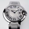 Cartier Ballon Bleu W6920084 White Dial Bracelet Best Replica AF 33mm