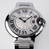 Cartier Ballon Bleu W6920084 White Dial Bracelet Best Replica AF 33mm