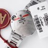 Cartier Ballon Bleu W6920084 White Dial Bracelet Best Replica AF 33mm