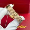 Cartier Panth??re Ladies Rose Gold MOP Dial Diamond Bezel Best Replica AF 27mm x 36mm