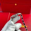 Cartier Panth??re Steel Ladies MOP Dial Diamond Bezel Best Replica AF 27mm x 36mm