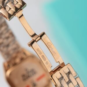 Cartier Panth??re WJPN0049 Rose Gold Diamond Bezel Ladies Replica BVF 22mm x 30mm
