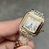 Cartier Panth??re de Cartier Small Model Two Tone Yellow Gold White Dial Best Replica BVF 23mm x 30mm
