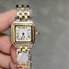 Cartier Panth??re de Cartier Small Model Two Tone Yellow Gold White Dial Best Replica BVF 23mm x 30mm