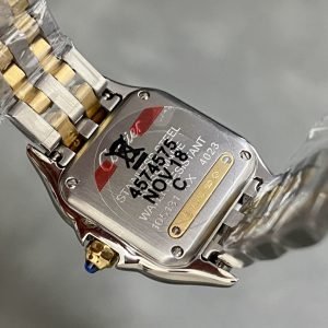 Cartier Panth??re de Cartier Small Model Two Tone Yellow Gold White Dial Best Replica BVF 23mm x 30mm