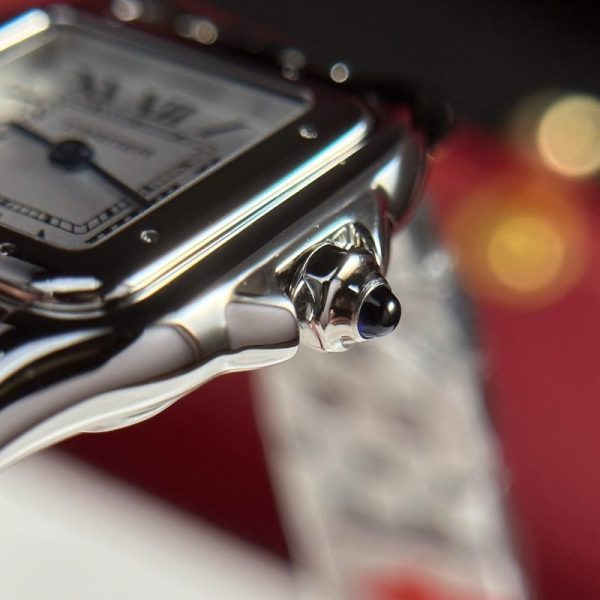 Cartier Panth??re de Cartier Steel Small Model White Dial Best Replica BVF 23mm x 30mm