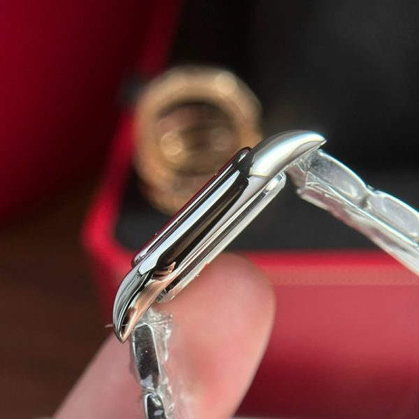 Cartier Panth??re de Cartier Steel Small Model White Dial Best Replica BVF 23mm x 30mm
