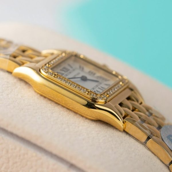 Cartier Panth??re de Cartier WJPN0067 Yellow Gold Diamond Bezel Replica BVF 22mm x 30mm