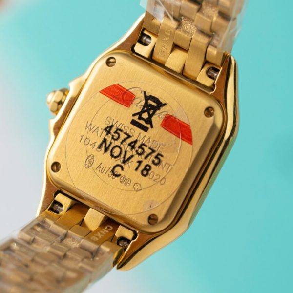 Cartier Panth??re de Cartier WJPN0067 Yellow Gold Diamond Bezel Replica BVF 22mm x 30mm