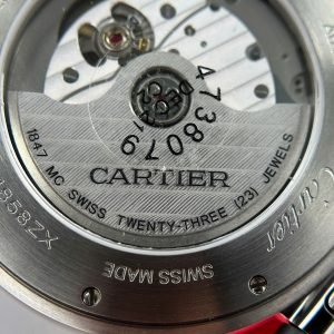 Cartier Pasha de Cartier WSPA0009 Steel White Dial Best Replica BVF 41mm