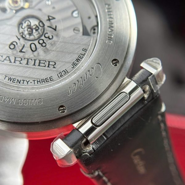 Cartier Pasha de Cartier WSPA0009 Steel White Dial Best Replica BVF 41mm