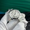 Cartier Ronde Must White Dial Steel Bracelet Best Replica AF 36mm