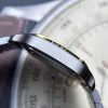 Cartier Santos Two Tone Yellow Gold White Dial Medium Model Best Replica BVF 35.1mm