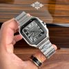 Cartier Santos WSSA0037 Grey Dial Large Model Best Replica BVF 39.8mm