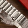 Cartier Santos Large Model White Dial Best Replica BVF 39.8mm