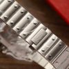Cartier Santos Large Model White Dial Best Replica BVF 39.8mm
