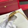 Cartier Santos WGSA0030 Yellow Gold White Dial Medium Model Best Replica BVF 35.1mm
