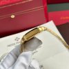 Cartier Santos WGSA0030 Yellow Gold White Dial Medium Model Best Replica BVF 35.1mm