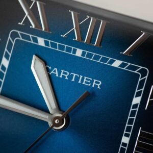 Cartier Santos Blue Dial Large Model Best Replica BVF 39.8mm