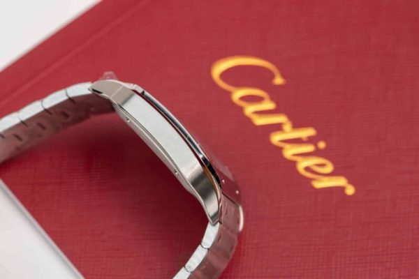 Cartier Santos Blue Dial Large Model Best Replica BVF 39.8mm