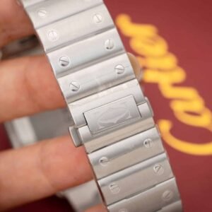 Cartier Santos Blue Dial Large Model Best Replica BVF 39.8mm