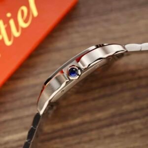Cartier Santos Large Model Green Dial Best Replica BVF 39.8mm